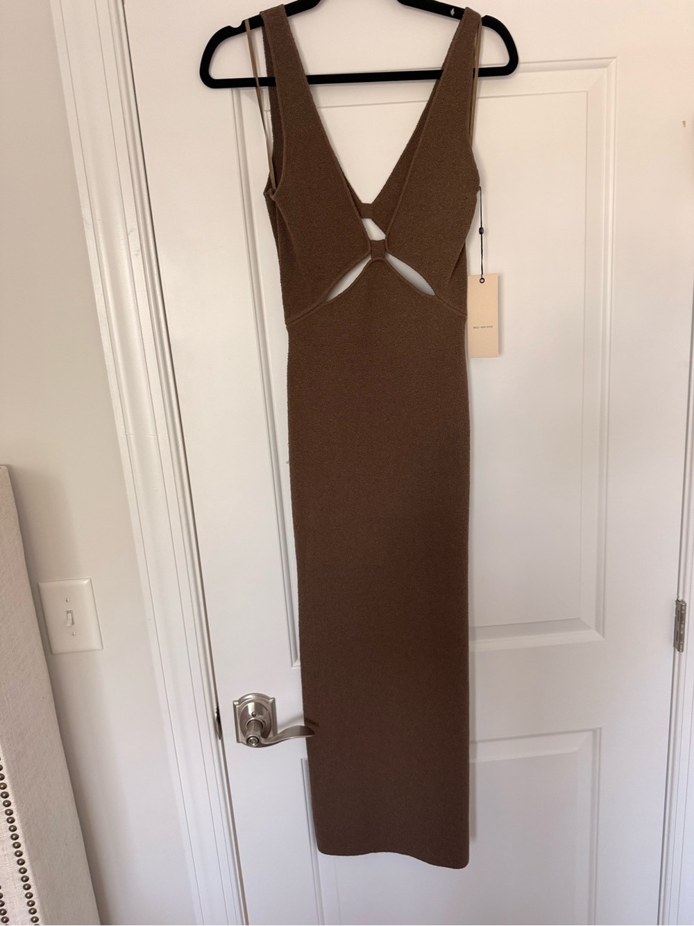 bec + bridge Zahara Knit Midi Dress in Brown